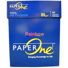 PAPER ONE A4 80g 影印紙(5捻1箱) {每箱計}