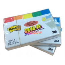 3M POST-IT #700SS-R 50x15mm 5色便條紙 {每包計}